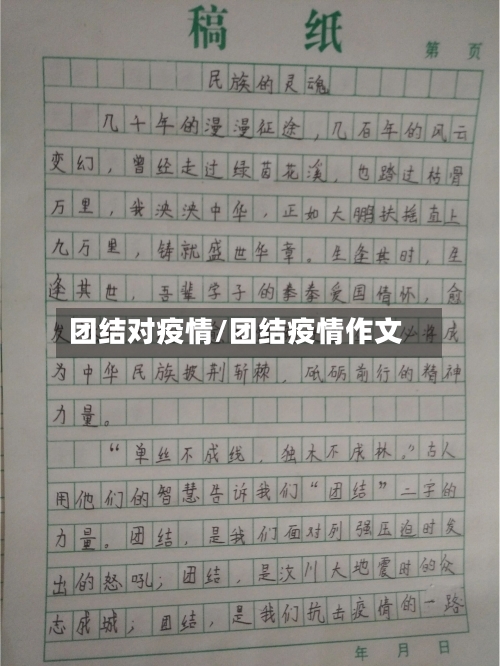 团结对疫情/团结疫情作文